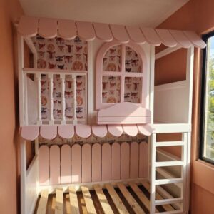 Hermosa cama de fantasía modelo Stefy